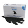 Afbeeldingen van ComFort Nitrile Handschoenen Medium Zwart 100 stuks per doos
