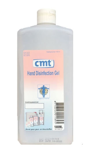 Picture of CMT Hand Disinfection Alcohol Gel 1000 Ml Valve Cap 43480125 - CMT