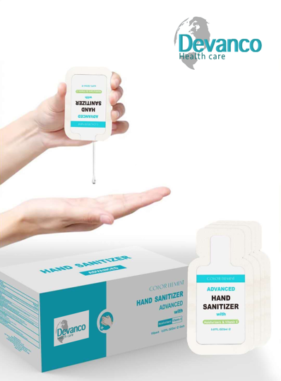 Afbeeldingen van Desinfecterende Handgel / Hand Sanitizer Sachets 2ml / 60 Stuks